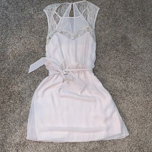 Blush pink dress